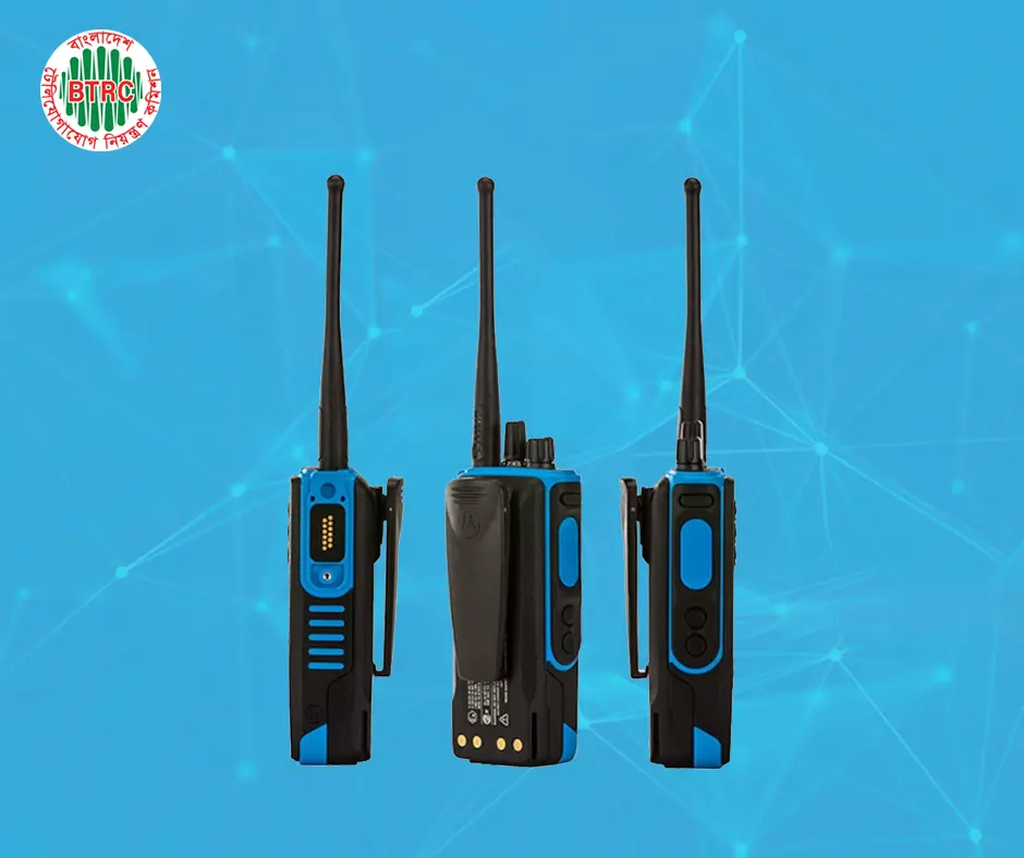 BTRC Authorized Walkie Talkie Supplier in Bangladesh